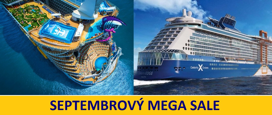 Royal Caribbean & Celebrity Cruises - super výpredaj